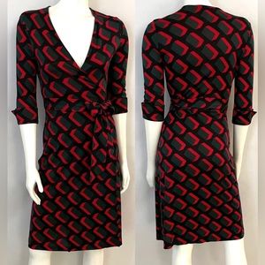 Diane Von Furstenberg Vintage Julian Silk Wrap Dress